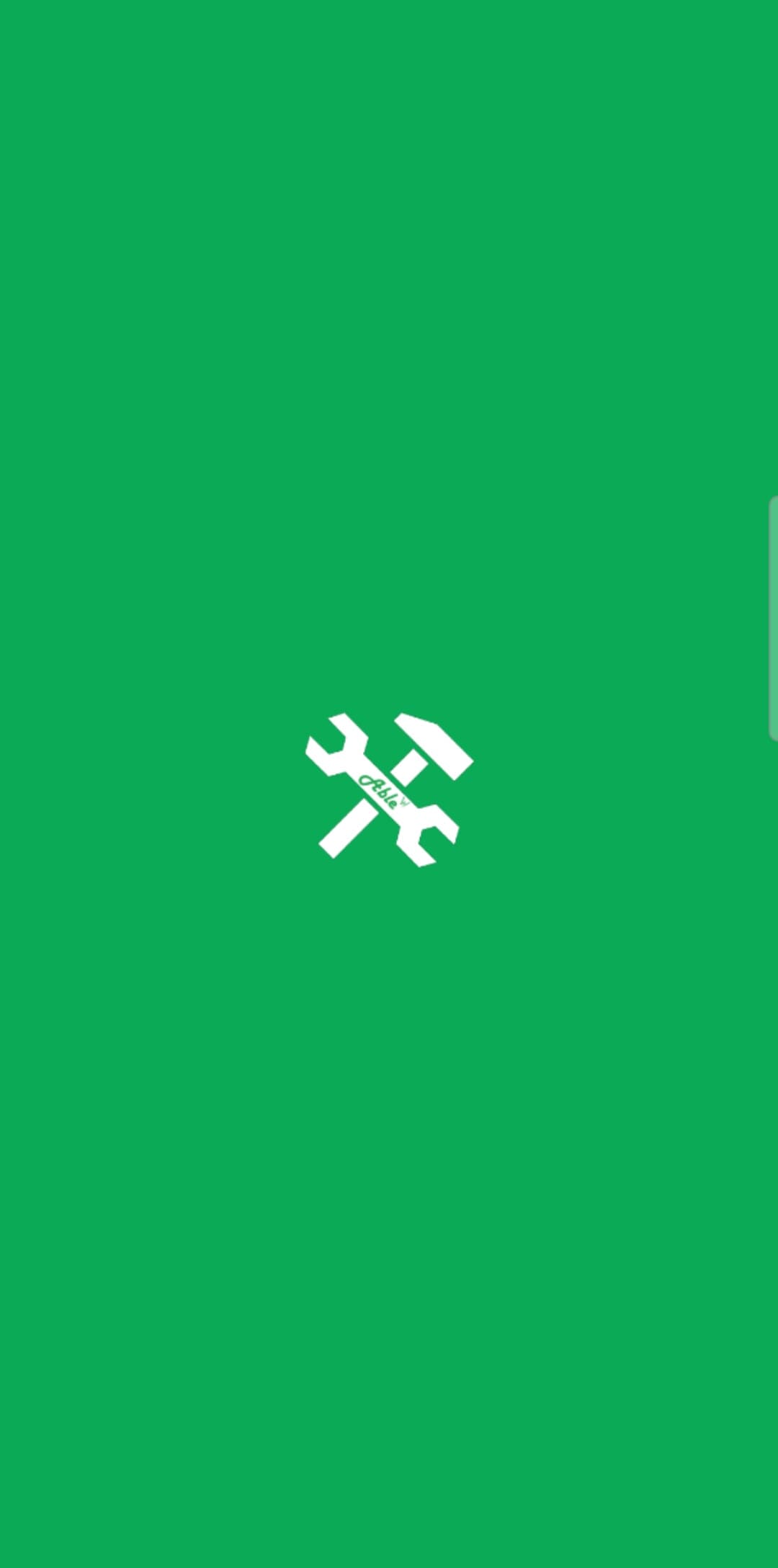 Able app screen